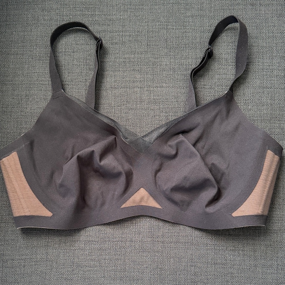 Honeylove Black & Tan Wireless Comfort Bra